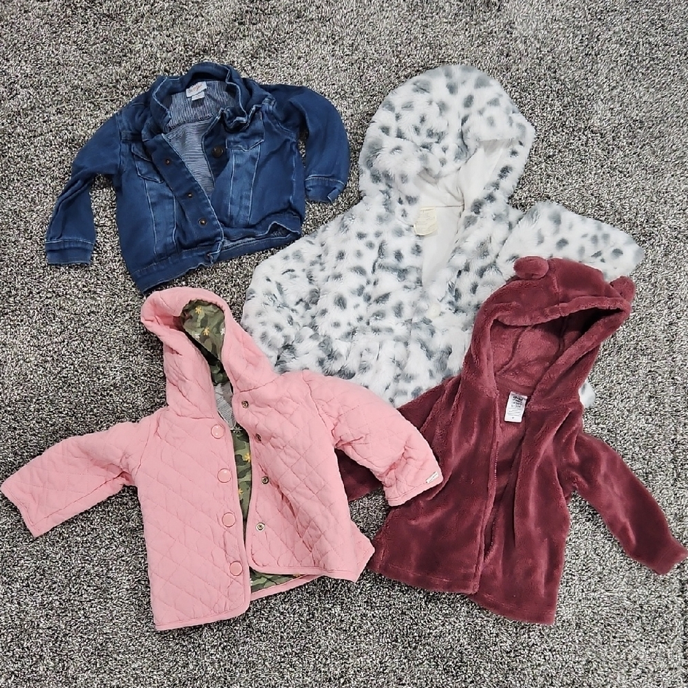 Baby Girl Jacket and Coat Set 6-9months